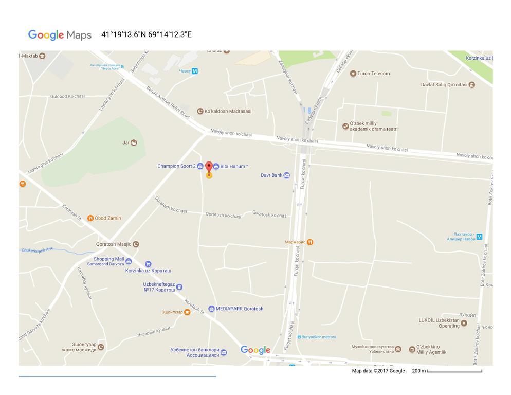 3-Bedroom Apartment On Ohunboboev طشقند المظهر الخارجي الصورة